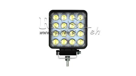 LED TYÖVALO - VALO 16 LED 48W 12V-24V