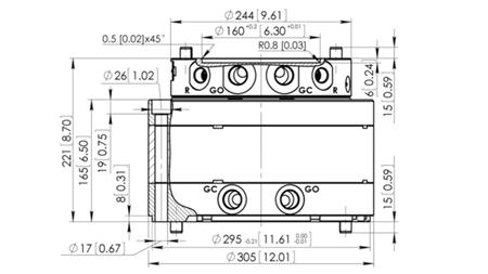 HYDRAULISCHE ROTATOR CPR9-01 33000-9000 KG