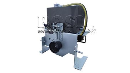 AGGREGATO IDRAULICO PER TRACTOR CAPACITÀ 70lit FLUSSO 53lit/min 4XP80 - CON RADIATORE D'OLIO
