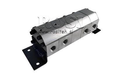 HYDRAULISCHE TANDWIELSTROOMVERDELER 4/1 (3-6.4 lit - max.240bar) 1.6cc/SEG