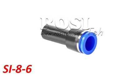 PNEUMATISK PLUG-IN REDUKTORFORBINDELSE TPA UDEN GANG SI-8-6