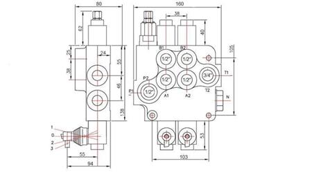 HYDRAULISCHE KLEP 2xP80