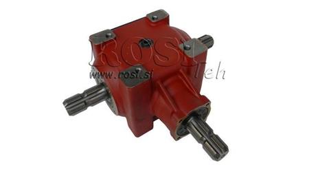 RIDUTTORE ANGOLARE T-27J 1:1 (55HP-40.4kW)