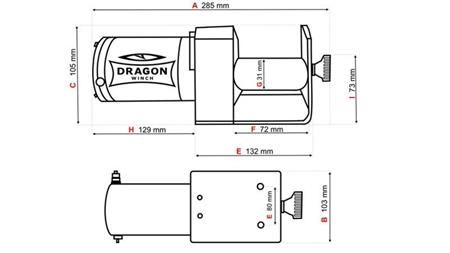 12 V ELEKTRICKÝ NAVIJAK DWM 2000 ST - 907 kg