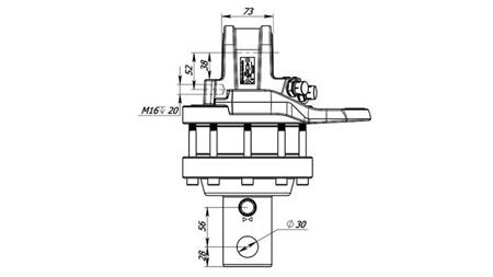 HYDRAULISCHE ROTATOR 5500/3250 KG MET AS