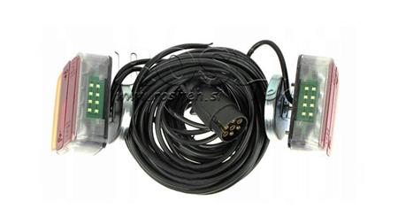 LED BAKLYS MED MAGNETISK KABEL