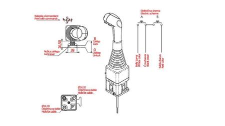 JOYSTICK NIMCO VOOR LIERBAL - 2x KNOP