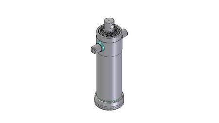 3055F - TELESCOPIC CYLINDER STANDARD/HOLE 5 STAGES STROKE 2130 FI 152