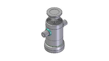 3099S - TELESCOPISCHE CYLINDER STANDAARD/BAL 5 FASES SLAG 1885 DIAMETER 124