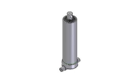 3557F -TELESCOPIC ZYLINDER UNTERE – LOCH 5 GRAD HUB 830 FI 152