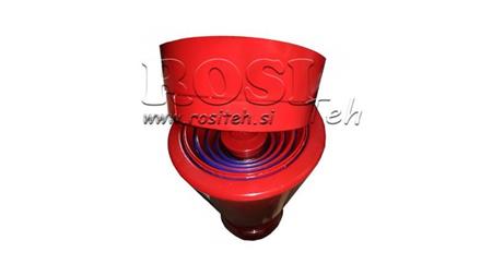 CILINDRO TELESCOPICO - MEILLER KIPPER 5 STADI 174mm - corsa 28ton 1560mm
