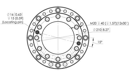 HYDRAULISCHE ROTATOR CPR9-01 33000-9000 KG