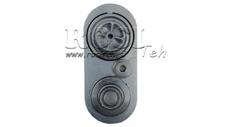 ACCOPPIAMENTO IDRAULICO DOPPIO CIRCUITO SISTEMA 205873/D