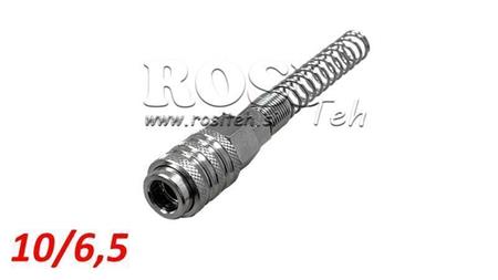 PNEUMATIC QUICK COUPLING FEMALE SPRING 10/6.5 - DN7.2