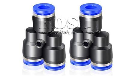 PNEUMATISK PLUG Y STIK TPA UDEN NEDSKRIVNING QY-4