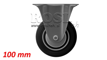 HJUL 100mm MED FAST BUNN