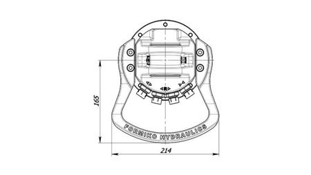 HYDRAULIC ROTATOR 3000/1500 KG WITH AXLE