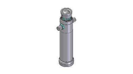 4026S - TELESCOPISCHE CYLINDER STANDAARD/BAL 2 FASES SLAAG 895 DIAMETER 124