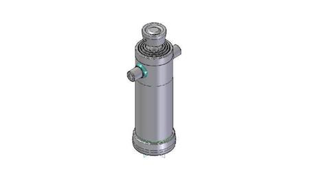 4043S -CILINDRU TELESCOPIC STANDARD/BALL 4 ETAPE CĂLĂTORIE 1500 DIAMETRU 152