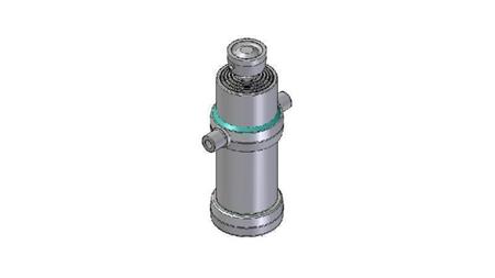4050S - TELESCOPIC CYLINDER STANDARD/PALLON 5 VAIHEITA ISKU 1870 HALKAISIJA 170