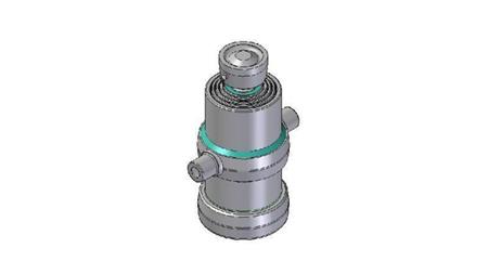 4071S -TELESKOPZYLINDER STANDARD/KUGEL 4 STUFEN HUB 970 DURCHMESSER 170