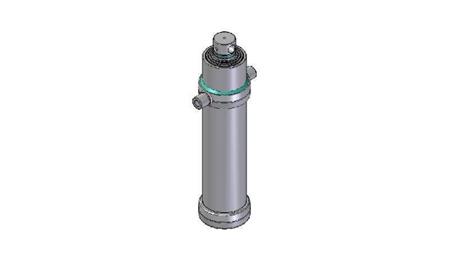 4090F - TELESCOPIC CYLINDER STANDARD/HOLE 4 STAGES STROKE 2510 FI 170