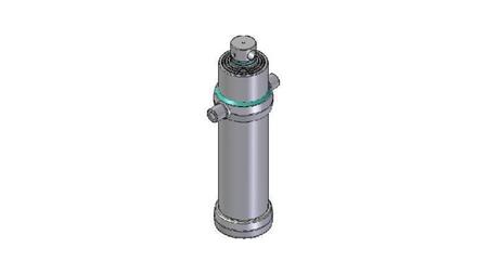 4091F -TELESCOPIC CYLINDER STANDARD/HOLE 4 STAGES STROKE 2190 FI 170