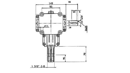 HOEKVERKLEINER PTO 1:1.9 (14PK-10kW)
