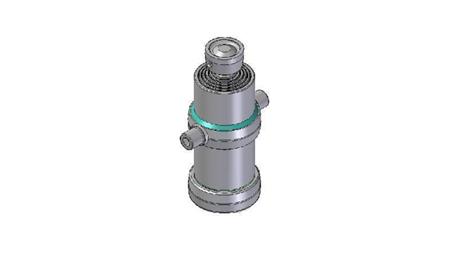 5001S - TELESCOPIC CYLINDER STANDARD/PALLON 5 VAIHEITA ISKU 1520 HALKAISIJA 170