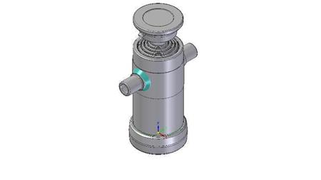 5020S -CILINDRO TELESCÓPICO ESTÁNDAR/BOLA 5 ETAPAS RECORRIDO 680 DIÁMETRO 112