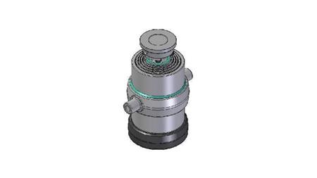 5031S - TELESCOPIC CYLINDER STANDARD/PALLON 5 VAIHEITA ISKU 1245 HALKAISIJA 215