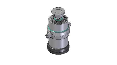5032S - TELESCOPINEN SYLINTERI STANDARD/PALLON 5 VAIHEEN ISKU 1450 HALKAISIJA 215