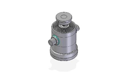 6031S -TELESCOPIC Sylinder STANDARD/KULE 6 TRINN REISE 1425 DIAMETER 270