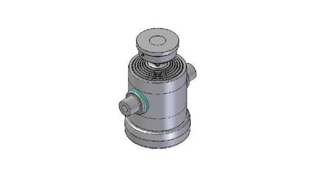 6060S - TELESCOPISCHE CYLINDER STANDAARD/BAL 6 FASES SLAAG 1380 DIAMETER 240