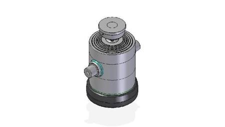 6082S - TELESCOPISCHE CYLINDER STANDAARD/BAL 6 FASES REIS 1540 DIAMETER 300