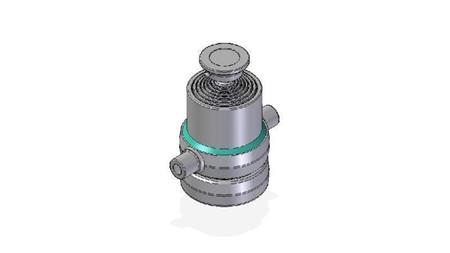 7005S -TELESCOPIC CYLINDER STANDARD/BALL 7 STAGES TRAVEL 1150 DIAMETER 170