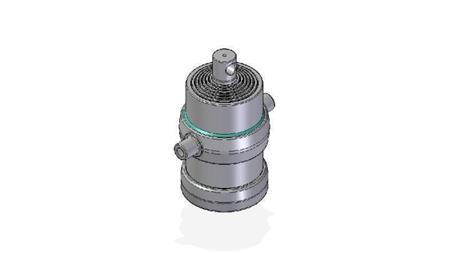 7051F -TELESCOPIC Sylinder STANDARD/HULL 7 TRIN SLAG 1770 FI 215