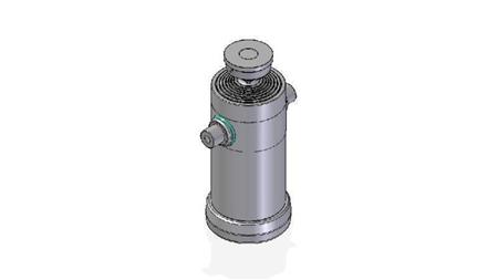 7067S -TELESCOPISK SYLINDER STANDARD/KULE 7 TRINN REISE 3242 DIAMETER 270