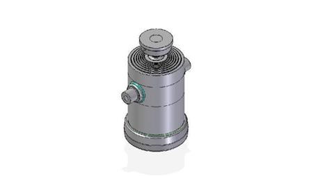 7084S - TELESCOPINEN SYLINTERI STANDARD/PALLON 7 VAIHEEN MATKA 2327 HALKAISIJA 300
