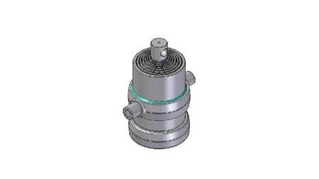 8002F - TELESCOPISCHE CYLINDER STANDAARD/GAT 8 FASES SLAG 1540 DIAMETER 190