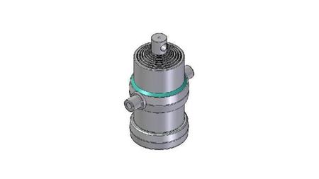 8005F - TELESCOPISCHE CYLINDER STANDAARD/GAT 8 FASES SLAAG 2060 FI 190