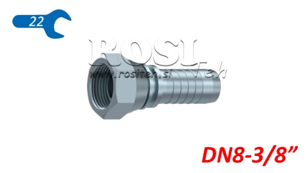 HYDRAULISK ANSLUTNING BSP HON DN8-3/8