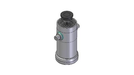 8015S -TELESCOPISCHE CYLINDER STANDAARD/BAL 8 FASES REIS 3255 DIAMETER 240