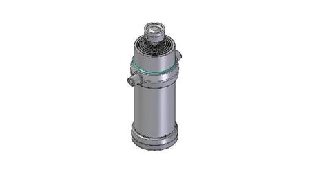 8027S - TELESCOPISCHE CYLINDER STANDAARD/BAL 8 FASES REIS 3890 DIAMETER 215