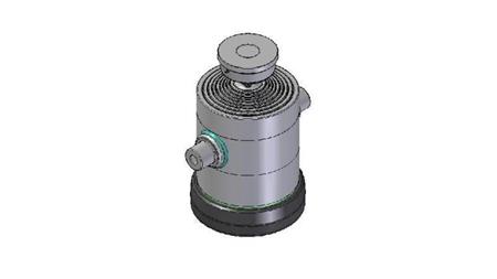 8052S -TELESCOPIC Sylinder STANDARD/KULE 8 TRINN REISE 2145 DIAMETER 300