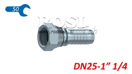 HYDRAULINEN YHTEYS BSP NAIS DN25-1 1/4