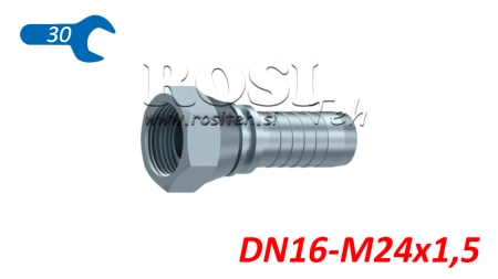 HYDRAULISK ANSLUTNING BSP HON DN16-M24X1,5