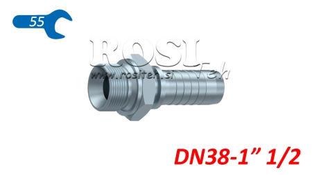 HYDRAULIC FITTING BSP MALE DN38-1 1/2
