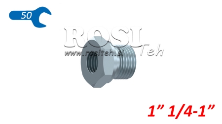 HYDRAULINEN ADAPTERI UROS-NARU 1 1/4-1