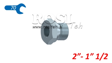 HYDRAULISK ADAPTER HANE-HONA 2- 1 1/2